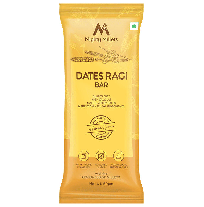 Mighty Millets Dates Ragi (50gm Each) - Classic Derma