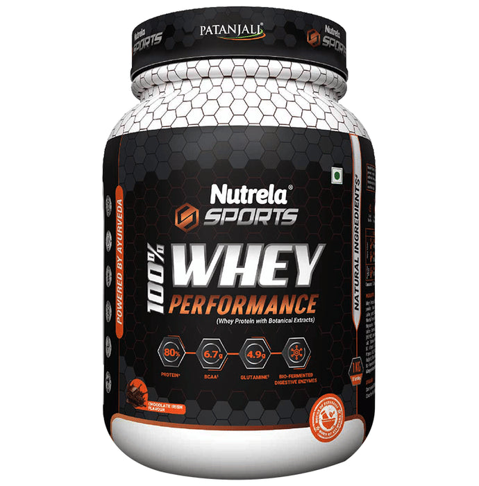 Nutrela Sports 100% Whey Performance Chocolate Irish - Classic Derma