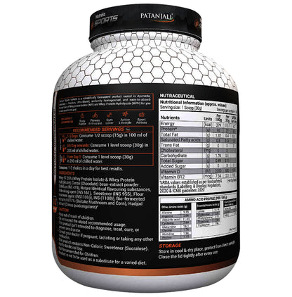 Nutrela Sports Isoveda Chocolate Irish