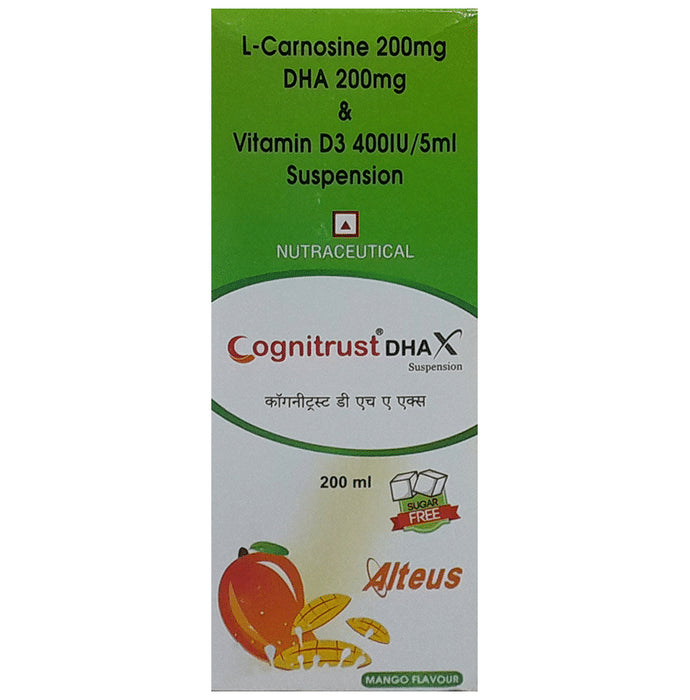Cognitrust DHA X Oral Suspension Mango Sugar Free - Classic Derma