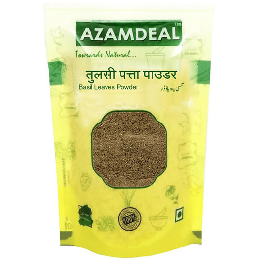 Azamdeal Tulsi Patta Powder - Classic Derma