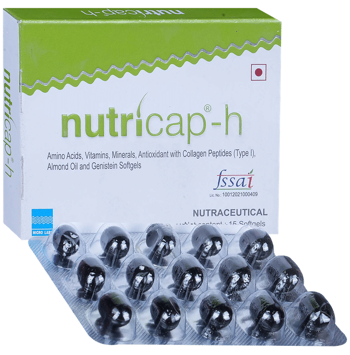 Nutricap-H Softgel Capsule - Classic Derma