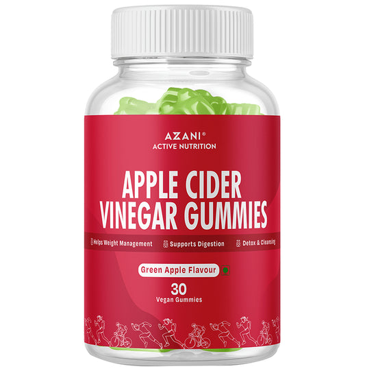 Azani Active Nutrition Apple Cider Vinegar Gummies Green Apple - Classic Derma