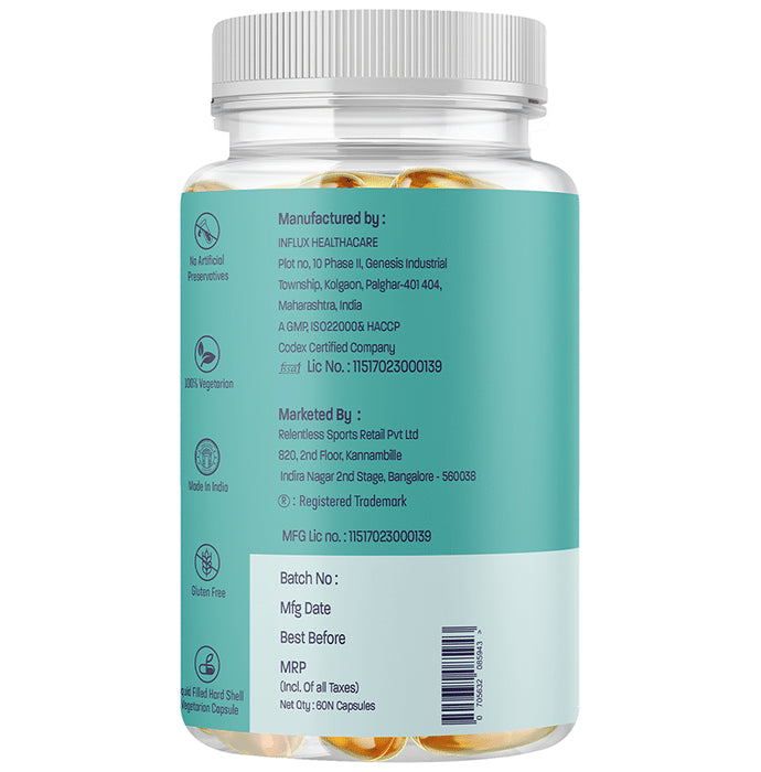 Azani Active Nutrition Flaxseed Oil Liquid Filled Capsule