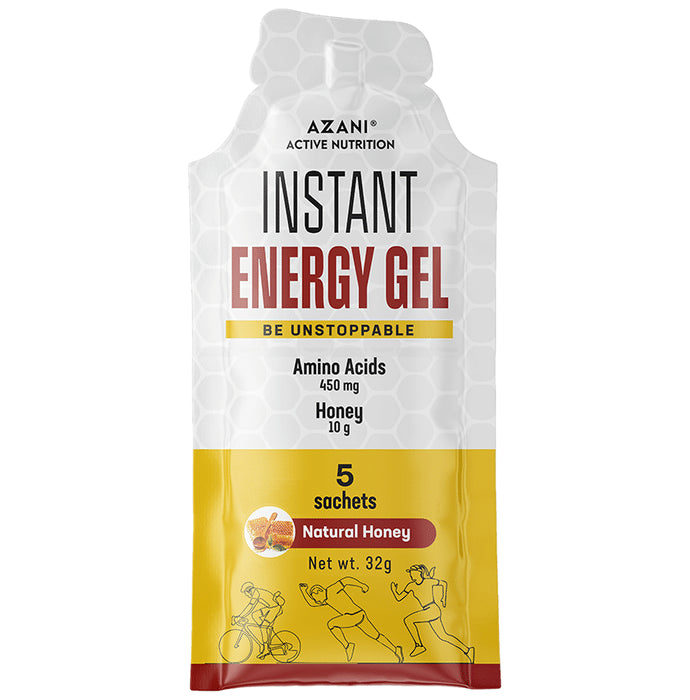 Azani Active Nutrition Instant Energy Gel Sachet (32gm Each) - Classic Derma