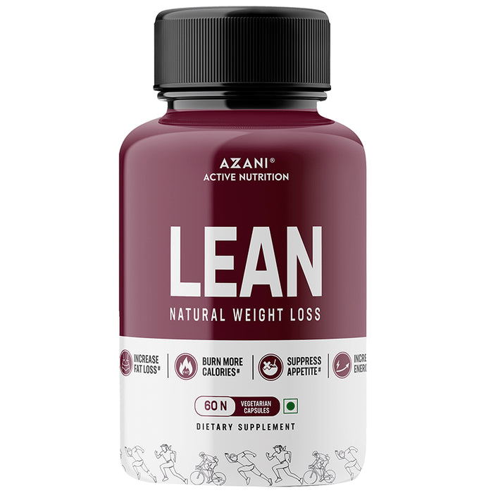 Azani Active Nutrition Lean Natural Weight Loss Vegetarian Capsule - Classic Derma