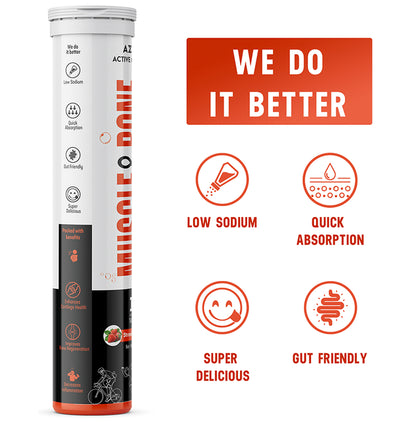 Azani Active Nutrition Muscle & Bone Effervescent Tablet (15 Each) Strawberry