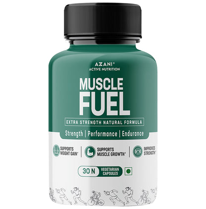 Azani Active Nutrition Muscle Fuel Vegetarian Capsule - Classic Derma