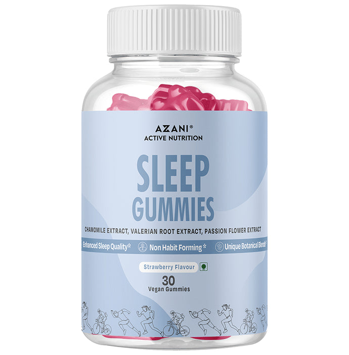 Azani Active Nutrition Sleep Gummies Strawberry - Classic Derma