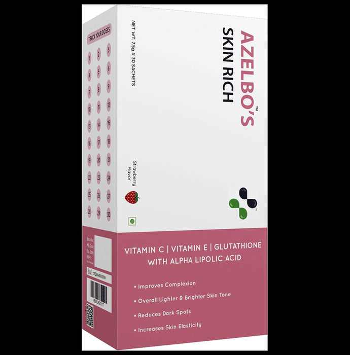 Azelbo's Skin Rich Sachet (7.5gm Each) Strawberry