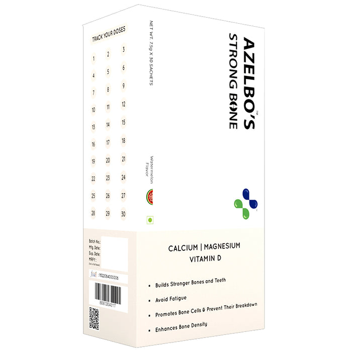 Azelbo's Strong Bone Sachet (7.5gm X 30 Each) Watermelon