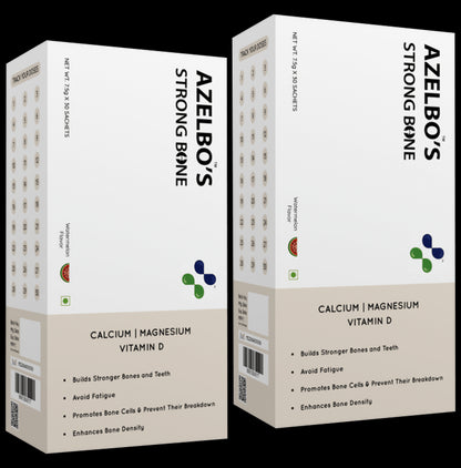 Azelbo's Strong Bone Sachet (7.5gm X 30 Each) Watermelon - Classic Derma