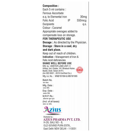 Azireon Oral Suspension