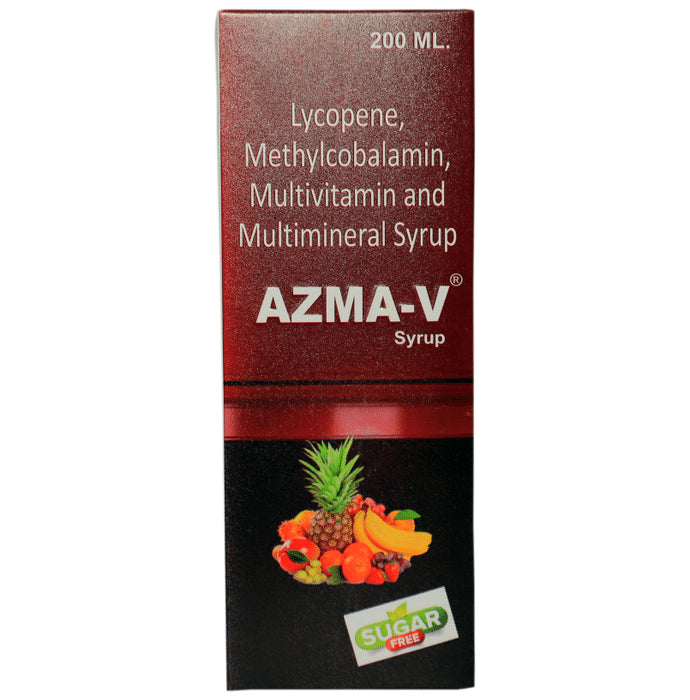 Azma-V Syrup Sugar Free - Classic Derma