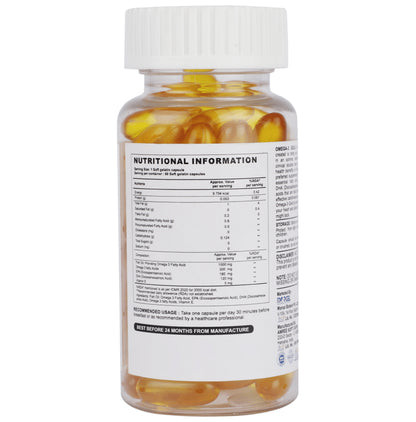 Azteca Herbal Natural Omega-3 Gold Capsule