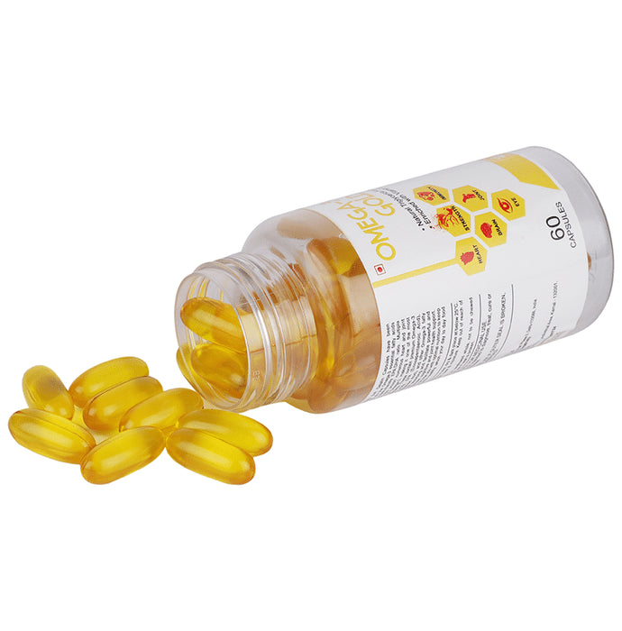 Azteca Herbal Natural Omega-3 Gold Capsule