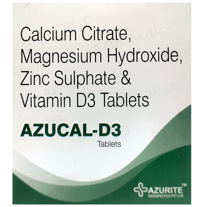 Azucal-D3 Tablet - Classic Derma