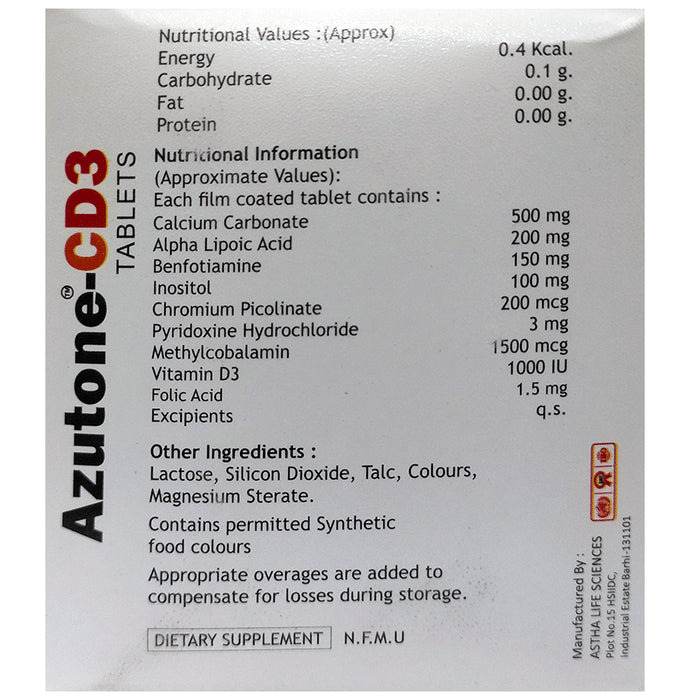 Azutone-CD3 Tablet