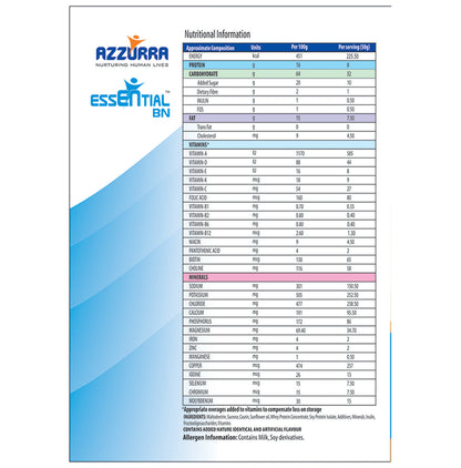 Azzurra Essential BN Powder Vanilla