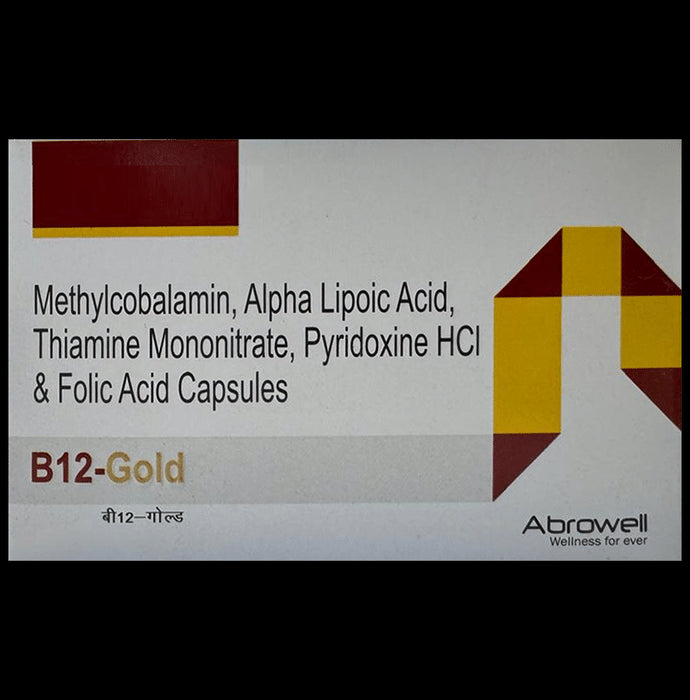 B12 Gold Capsule - Classic Derma