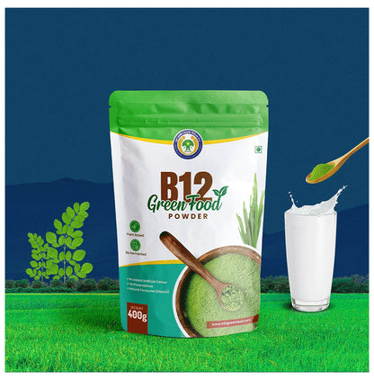 B12 Green Food B12 Green Food Powder (400gm Each) Elaichi