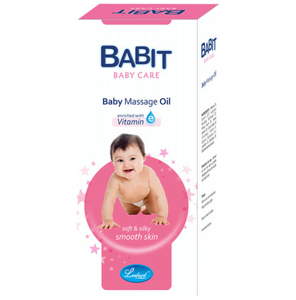 Babit Baby Massage Oil Enriched with Vitamin E - Classic Derma
