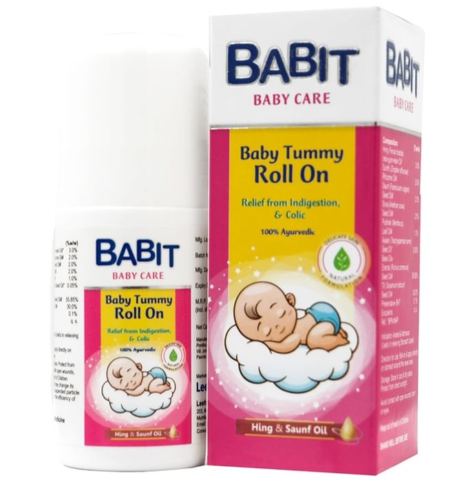 Babit Baby Tummy Roll On Oil - Classic Derma