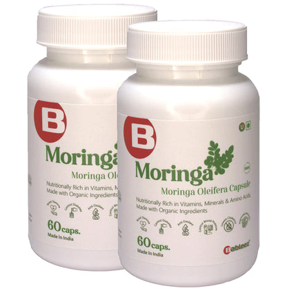 Bableez Moringa Extract Supplement Capsule 900mg | Organic Superfood | Immunity Booster | Antioxidant | (60 Each) - Classic Derma