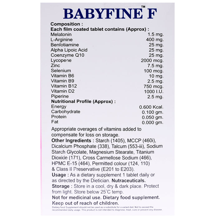 Babyfine F Tablet