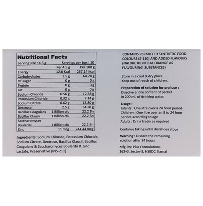 Bactro Lite Sachet (4.5gm Each) Orange