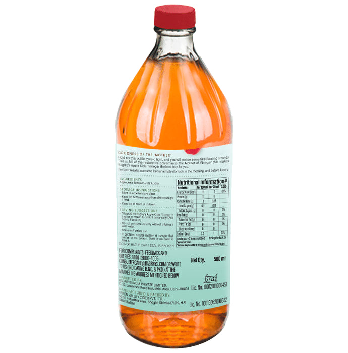 Bagrry's Apple Cider Vinegar with the Mother