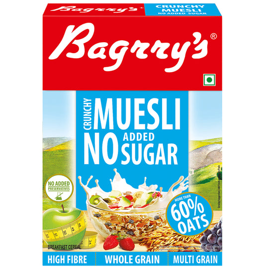 Bagrry's Crunchy Muesli No Added Sugar - Classic Derma