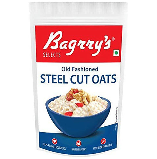 Bagrry's Steel Cut Oats for Weight Management & Cholesterol Reduction - Classic Derma