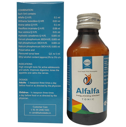 Bahola Alfalfa Tonic