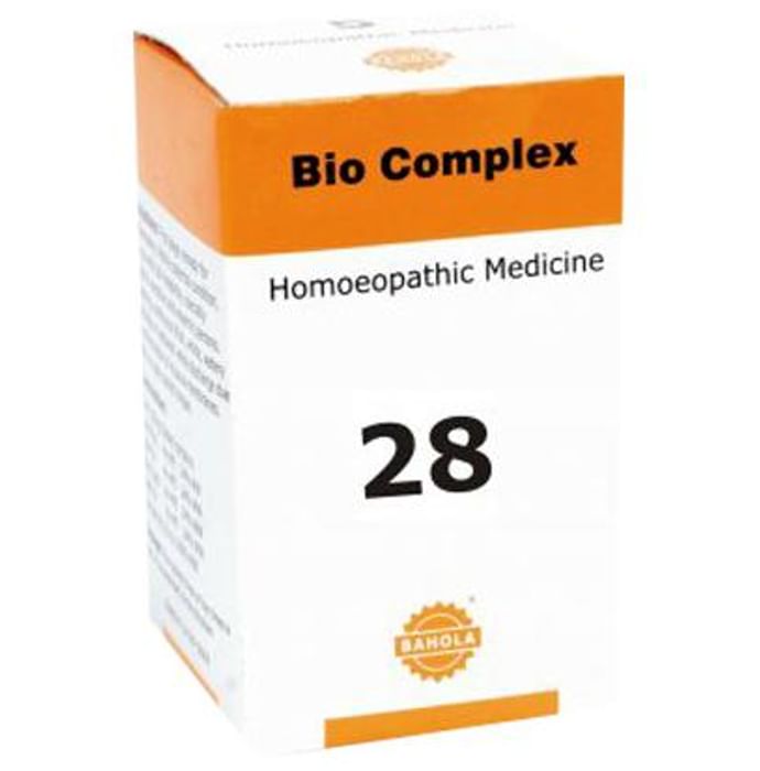 Bahola Bio Complex 28 Biocombination Tablet - Classic Derma