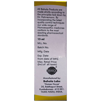 Bahola Earsol Ear Drops (15ml Each)