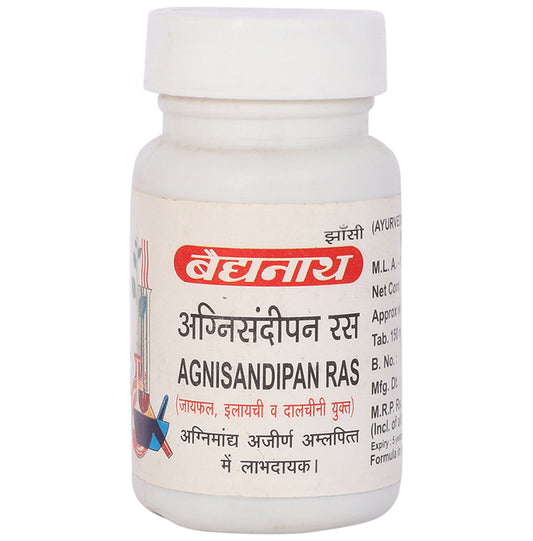 Baidyanath (Jhansi) Agnisandipan Ras Tablet - Classic Derma
