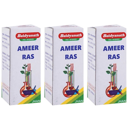 Baidyanath (Jhansi) Ameer Ras (2.5gm Each) - Classic Derma