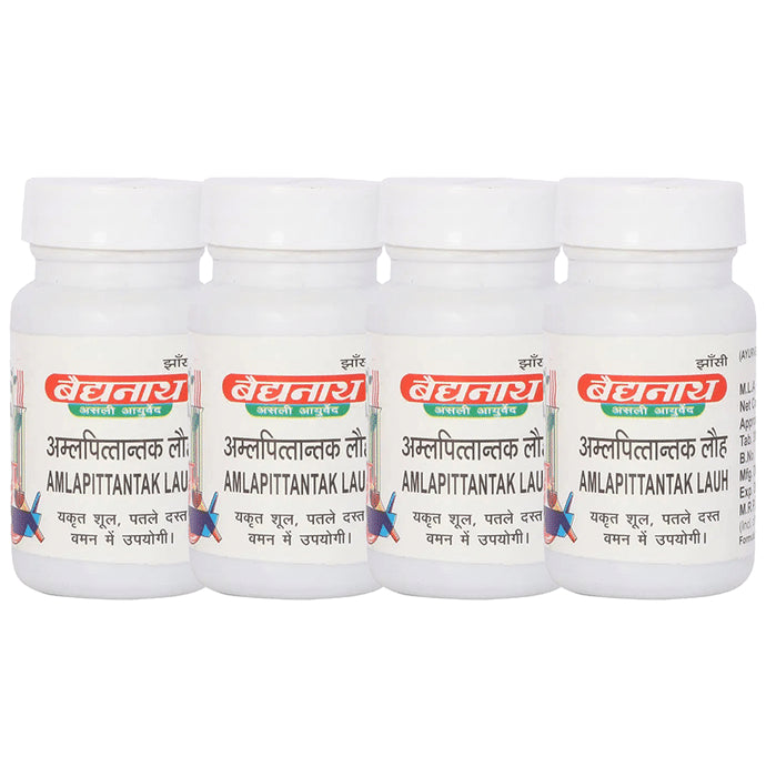Baidyanath (Jhansi) Amlapittantak Lauh Tablet (40 Each) - Classic Derma