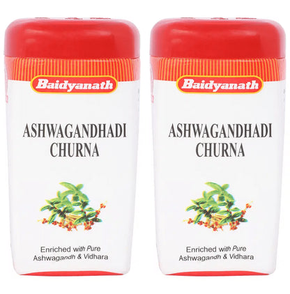 Baidyanath (Jhansi) Ashwagandhadi Churna (100gm Each) - Classic Derma