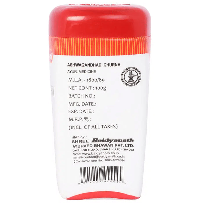 Baidyanath (Jhansi) Ashwagandhadi Churna (100gm Each)