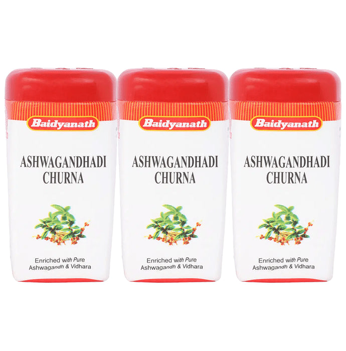Baidyanath (Jhansi) Ashwagandhadi Churna (100gm Each) - Classic Derma