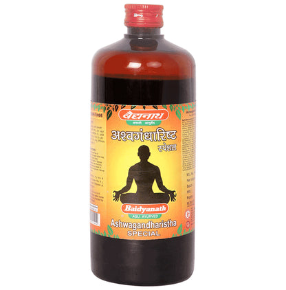 Baidyanath (Jhansi) Ashwagandharishta Special Liquid - Classic Derma