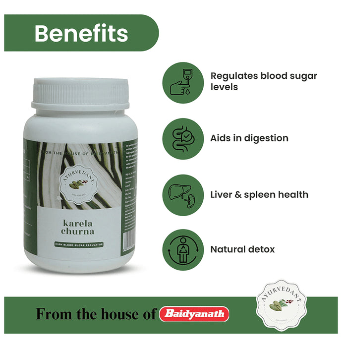 Baidyanath (Jhansi) Ayurvedant Karela Churna