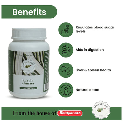 Baidyanath (Jhansi) Ayurvedant Karela Churna