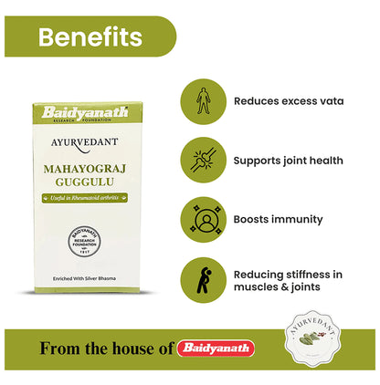 Baidyanath (Jhansi) Ayurvedant Mahayograj Guggulu