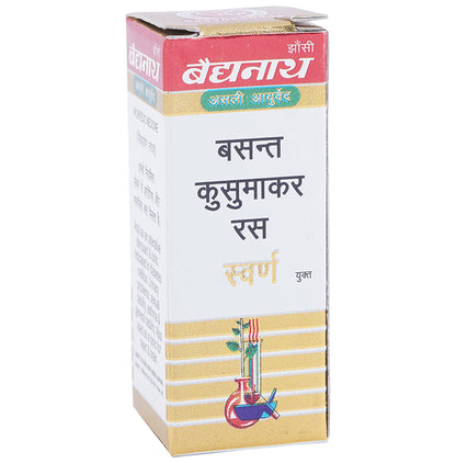 Baidyanath (Jhansi) Basant Kusumakar Ras with Gold Tablet