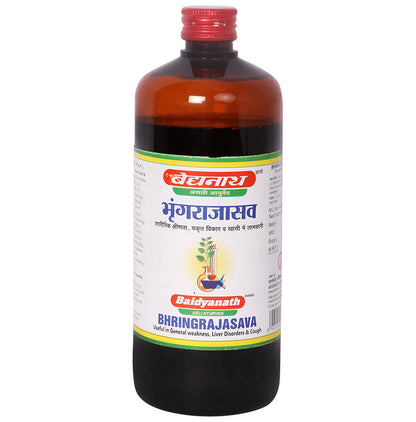 Baidyanath (Jhansi) Bhringrajasava | Helps Relieve Weakness, Liver Ailments & Cough - Classic Derma