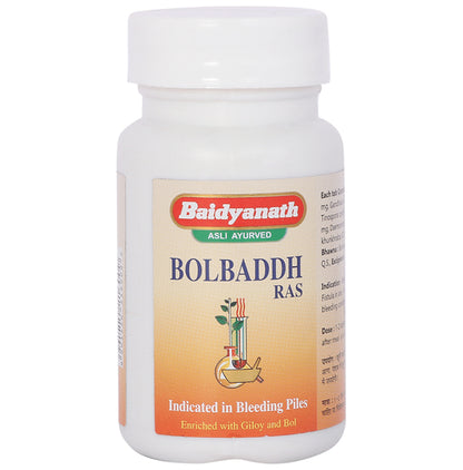 Baidyanath (Jhansi) Bolbaddh Ras Tablet - Classic Derma