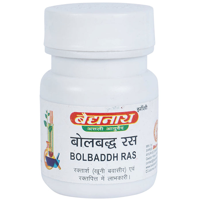Baidyanath (Jhansi) Bolbaddh Ras Tablet - Classic Derma